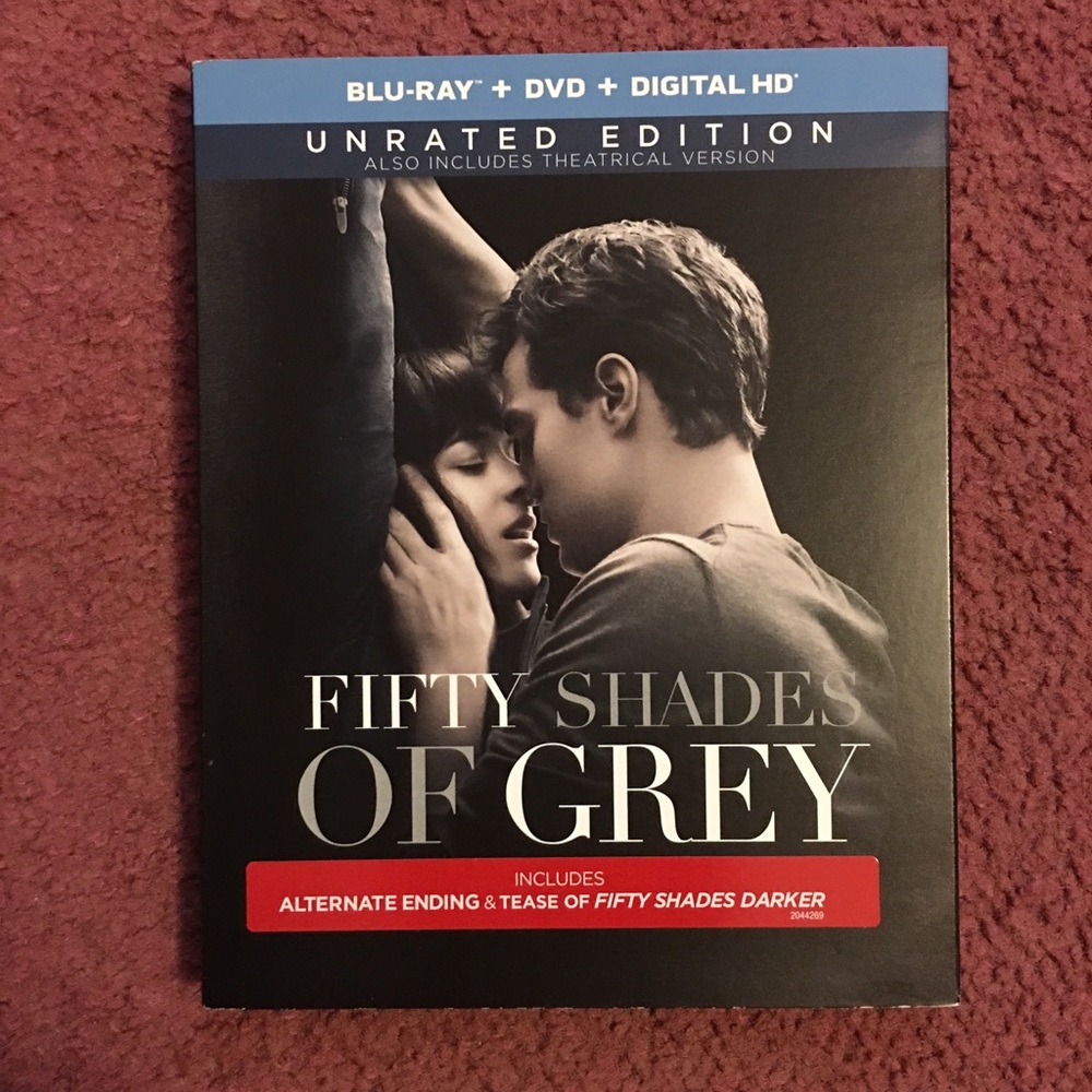 ✨Fifty Shades Of Grey DVD/Blu-Ray✨